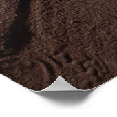 足プリント ポスター (角)