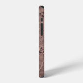 足プリント iPhoneケース (左側面)