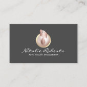 足マッサージセラピーグエレガントレイリフレクソロジースパ 名刺 (正面)