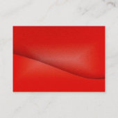 足マッサージプロファイルカード 名刺 (裏面)