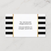 足マッサージポディトリストプラクティショナーモダンスパ 名刺 (裏面)