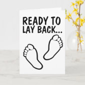 足マッサージロマンスグリーティングカード カード (黄色い花)