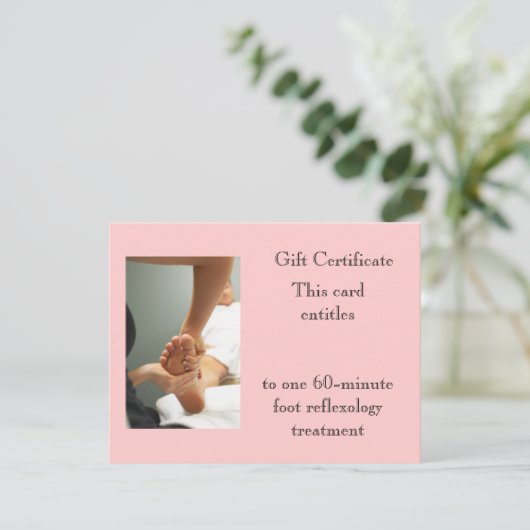 足マッサージ券 (スタンド正面)