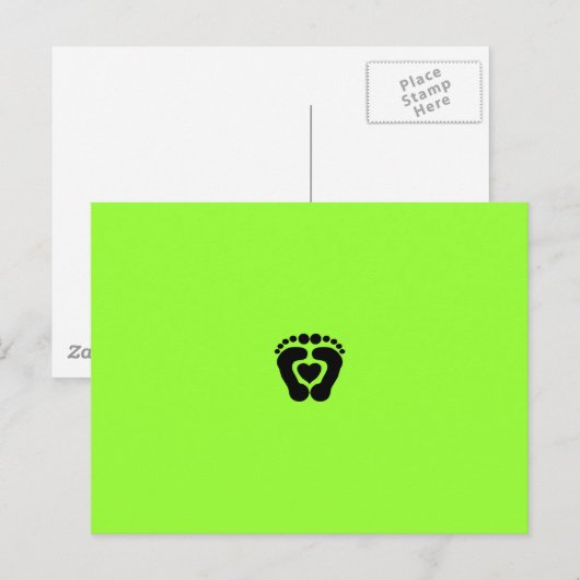 足ラブ ポストカード (正面/裏面)