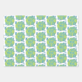 足元にいよう 回復スローガン ラッピングペーパーシート