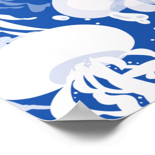 足元にご注意! ポスター (角)