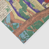 足利義満が金閣を眺める 薄葉紙 (詳細)