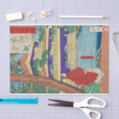 足利義満が金閣を眺める 薄葉紙 (クラフト)