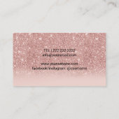 足医療開業医マッサージスパバラ金ゴールド 名刺 (裏面)