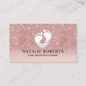 足医療開業医マッサージスパバラ金ゴールド 名刺 (正面)