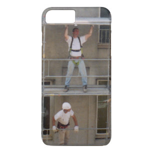 足場にいる男性 iPhone 8 PLUS/7 PLUSケース
