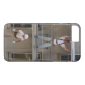 足場にいる男性 Case-Mate iPhoneケース (裏面(横))