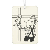 足場の漫画 カーエアーフレッシュナー (裏面)