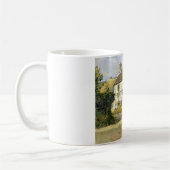 足場付き住宅(ヴィンテージ建物工事) コーヒーマグカップ (左)