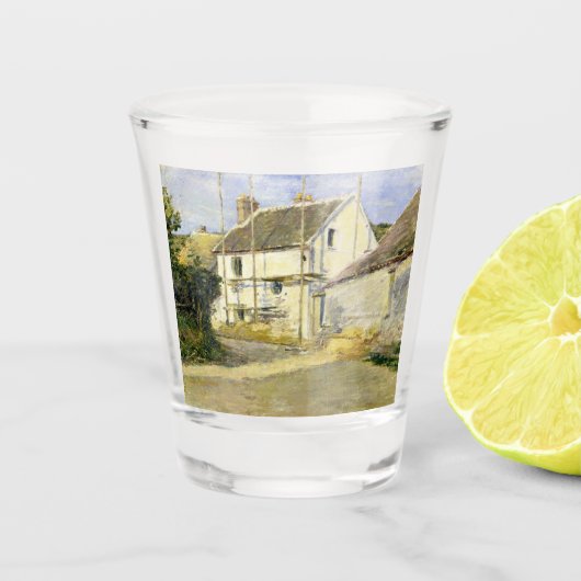 足場付き住宅(ヴィンテージ建物工事) ショットグラス (正面)
