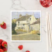 足場付き住宅(ヴィンテージ建物工事) スタンダードランチョンナプキン (インサイチュ)