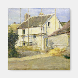 足場付き住宅(ヴィンテージ建物工事) マグネット