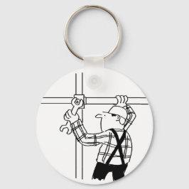 足場付き足場 キーホルダー