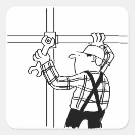 足場付き足場 スクエアシール