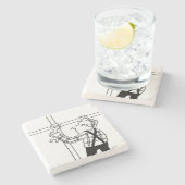 足場付き足場 ストーンコースター (横)