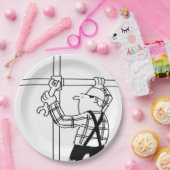 足場付き足場 ペーパープレート (パーティー)