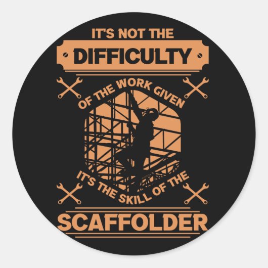 足場建築足場足場 ラウンドシール (正面)