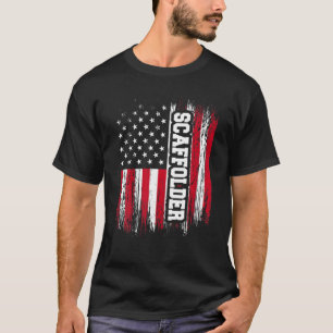 足場指導足場構築足場 Tシャツ
