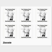 足場設置業者 スクエアシール (シート)