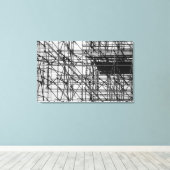 足場 キャンバスプリント (インサイチュ (ウッドフロア))