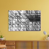 足場 キャンバスプリント (インサイチュ (リビング))