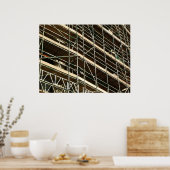 足場 ポスター (キッチン)