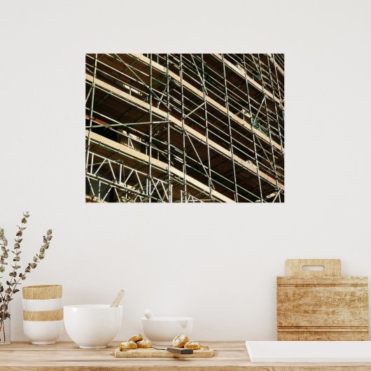 足場 ポスター (キッチン)