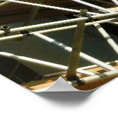 足場 ポスター (角)