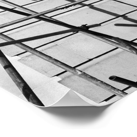 足場 ポスター (角)