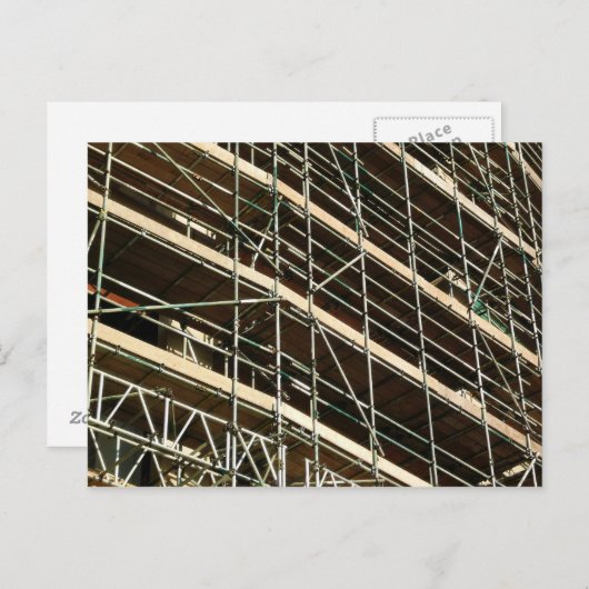 足場 ポストカード (正面/裏面)