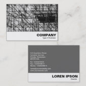 足場 名刺 (正面/裏面)