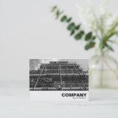 足場B&W 名刺 (スタンド正面)