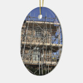 足場Oranament セラミックオーナメント (左)