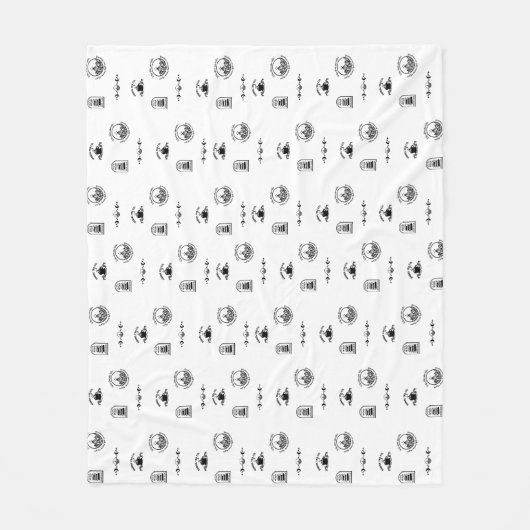 足底毛布 フリースブランケット (正面)