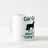 足得足？マイミズーリのキツネの馬が行う コーヒーマグカップ (正面左)