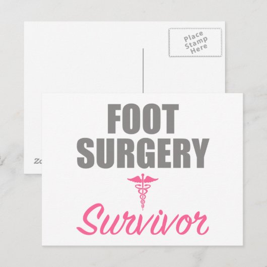 足手術遺族 ポストカード (正面/裏面)