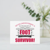 足手術遺族 ポストカード (スタンド正面)