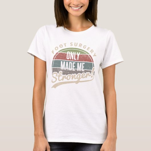 足手術 Tシャツ (正面)