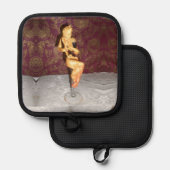 足指のポプシクル 鍋敷き (正面/裏面)