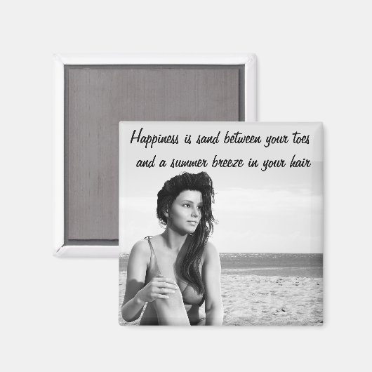 足指の間の砂の引用文磁石 マグネット (正面/裏面)