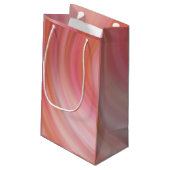 足指の靴を履いたバレエダンサー スモールペーパーバッグ (裏面アングル)