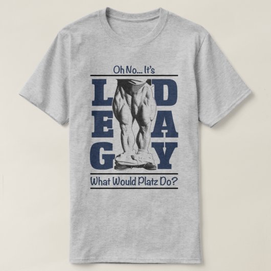 足日のボディビルの刺激の訓練の体育館のクォード Tシャツ (デザイン正面)