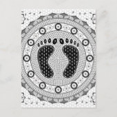 足曼荼羅 ポストカード (正面)