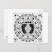 足曼荼羅 ポストカード (正面/裏面)