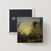 足根1642年で上陸させているCleopatra 缶バッジ (正面&裏面)